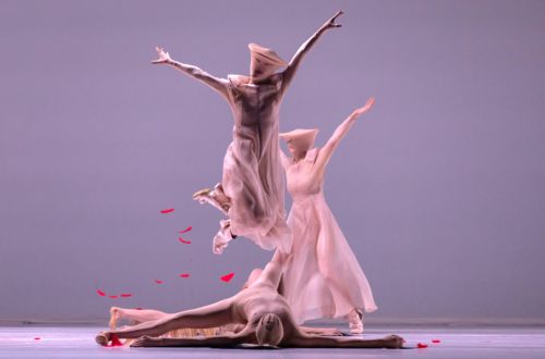 danse | ballet | purple | jump | choreography