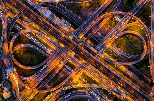 infrastructure | infrastructures | route | bifurcation | ville | métropole | transport | mobilité